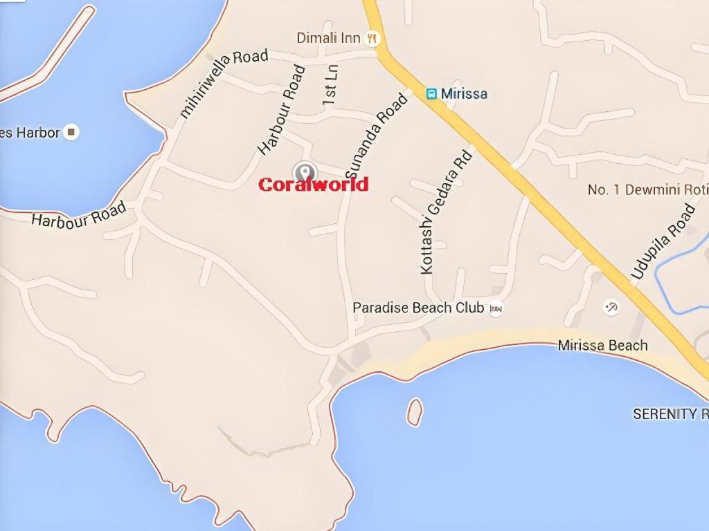 Coralworld Hotel Мірісса Екстер'єр фото